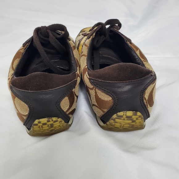 Coach Meagan Signature Logo Sneakers - Picture 7 of 9